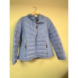 NWOT! Tommy Hilfiger Packable Puff Coat - Periwinkle - Large